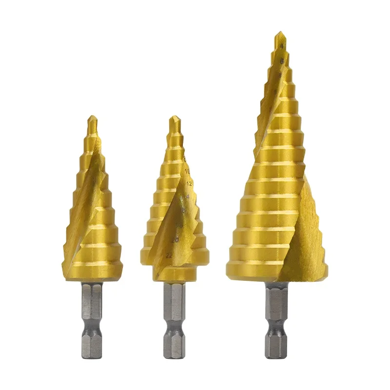 Metric Drill Bits Professional Hex Shank  M4241 22mm step drill bit for metal stainless steel