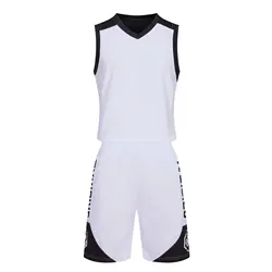 Wholesale Blank Multicolor Basketball Jerseys Quick Dry Polyester Basketball Uniform Set