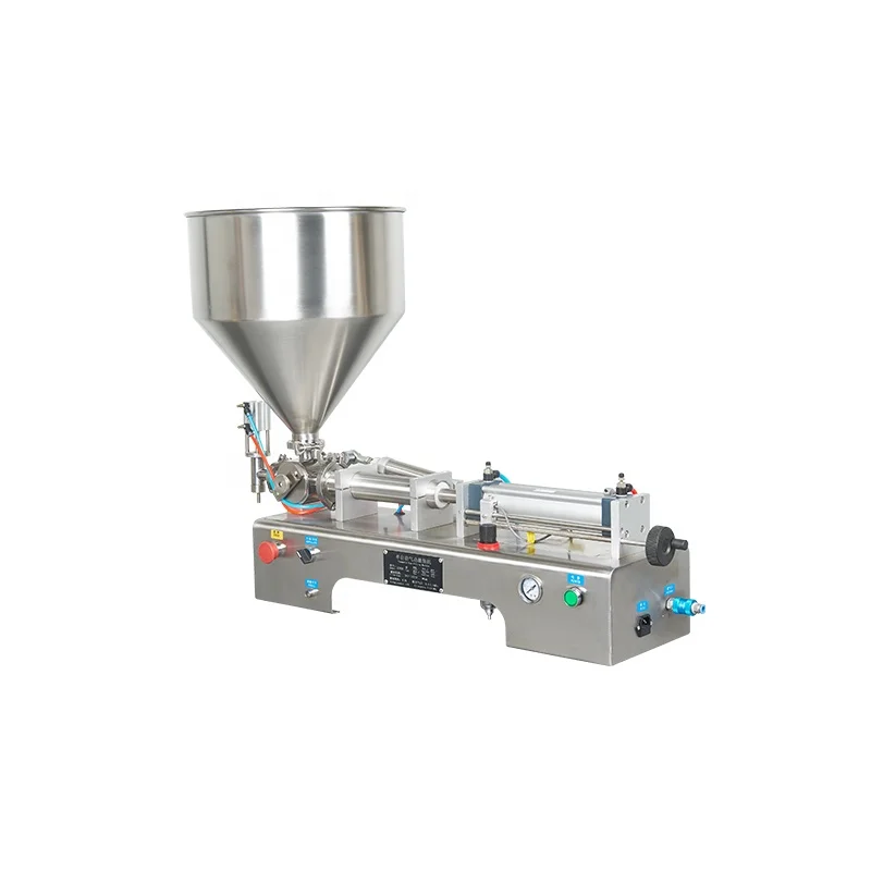 DUOQI G1WTD Horizontal Type Paste Liquid Cream Juice Chocolate Yogurt Jam Chili Sauce Filling Machine