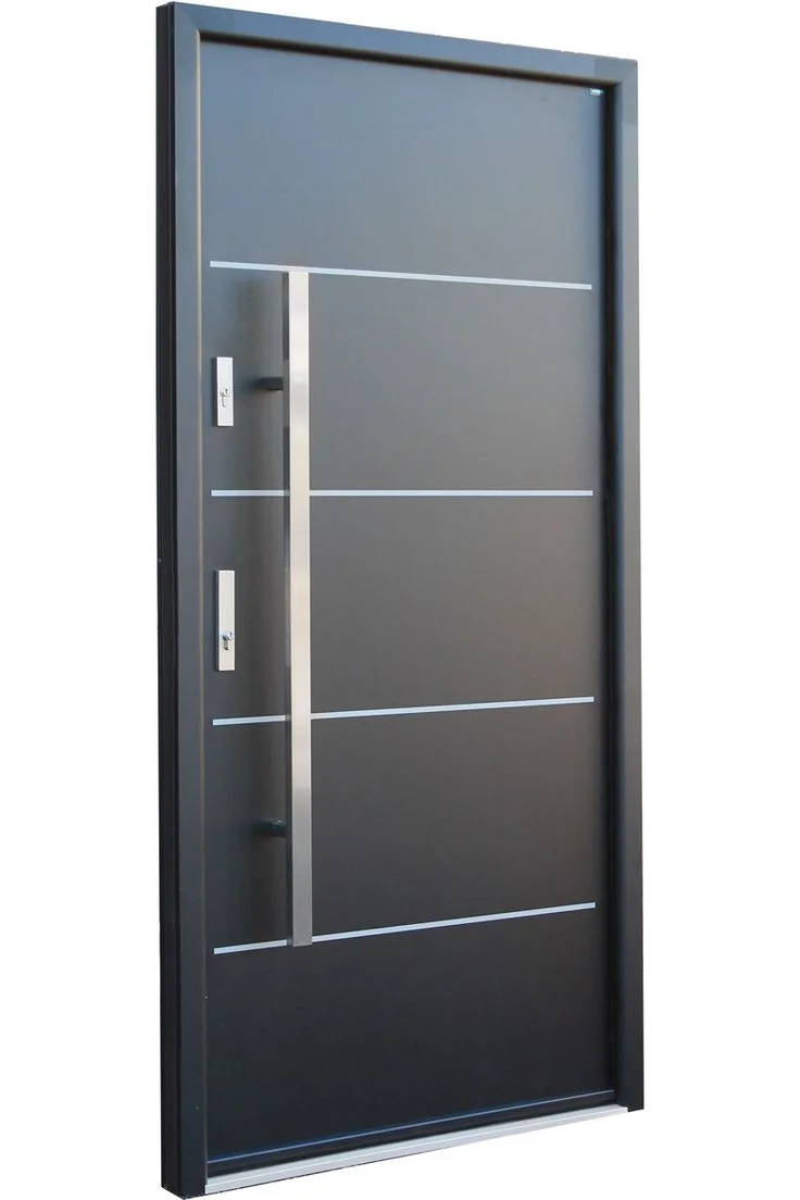 2025 Exterior Doors Front Modern Exterior Steel Security High Quality Bullet Proof Residential Security Door