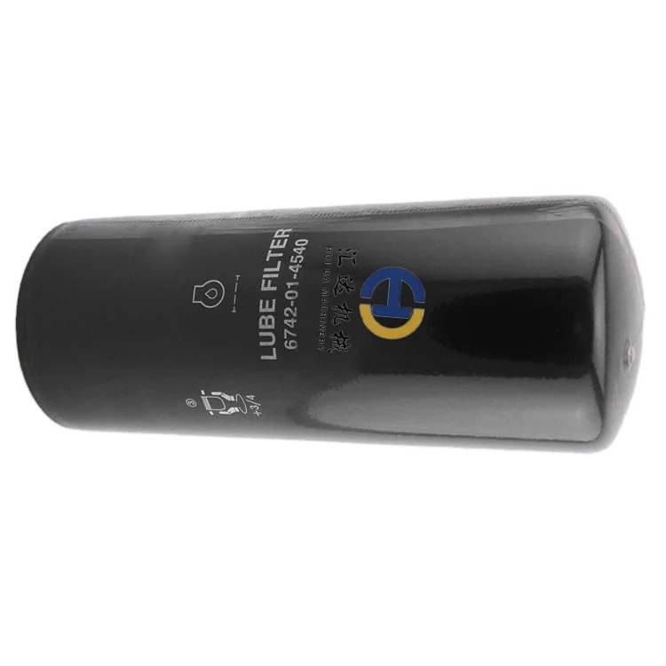 Huida High quality Excavator Spin-on lube filter 6742-01-4540 oil filter element BD7309 LF9009 WP12121 5580006641 3964604