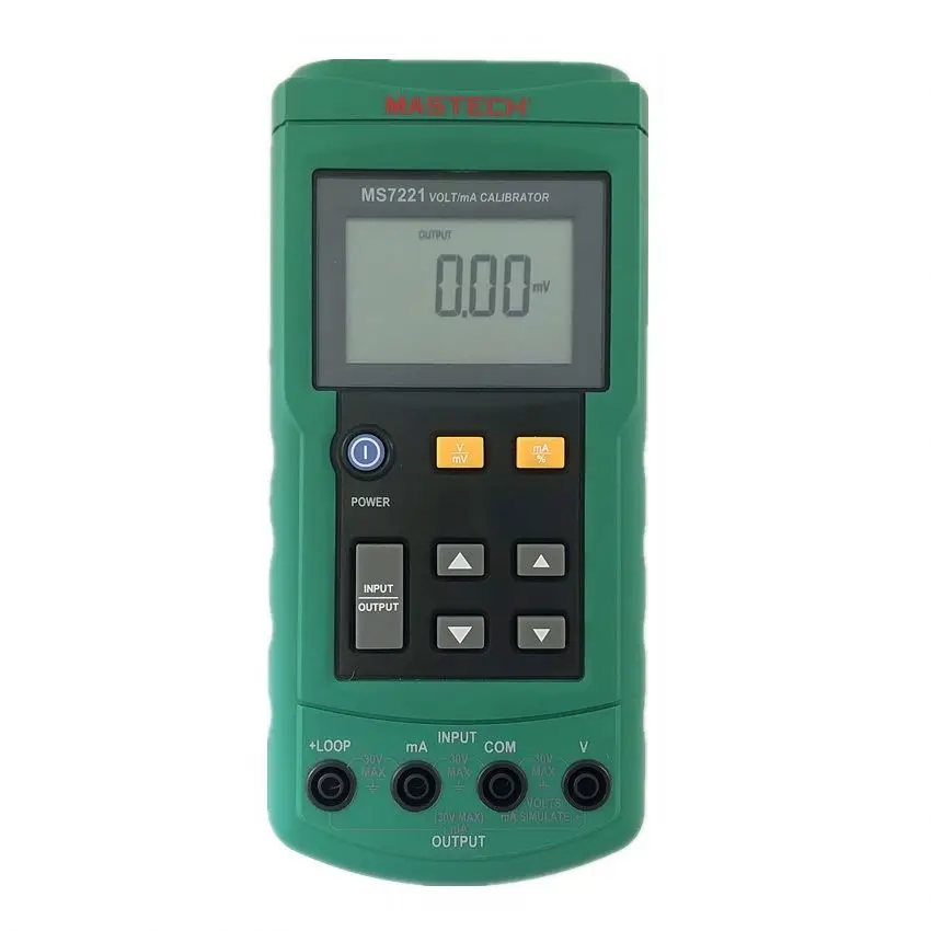 Калибровщик тока Mastech MS7221 Вольт/мА выходной шаг постоянный ток 0-10 в 0-24 мА тестер