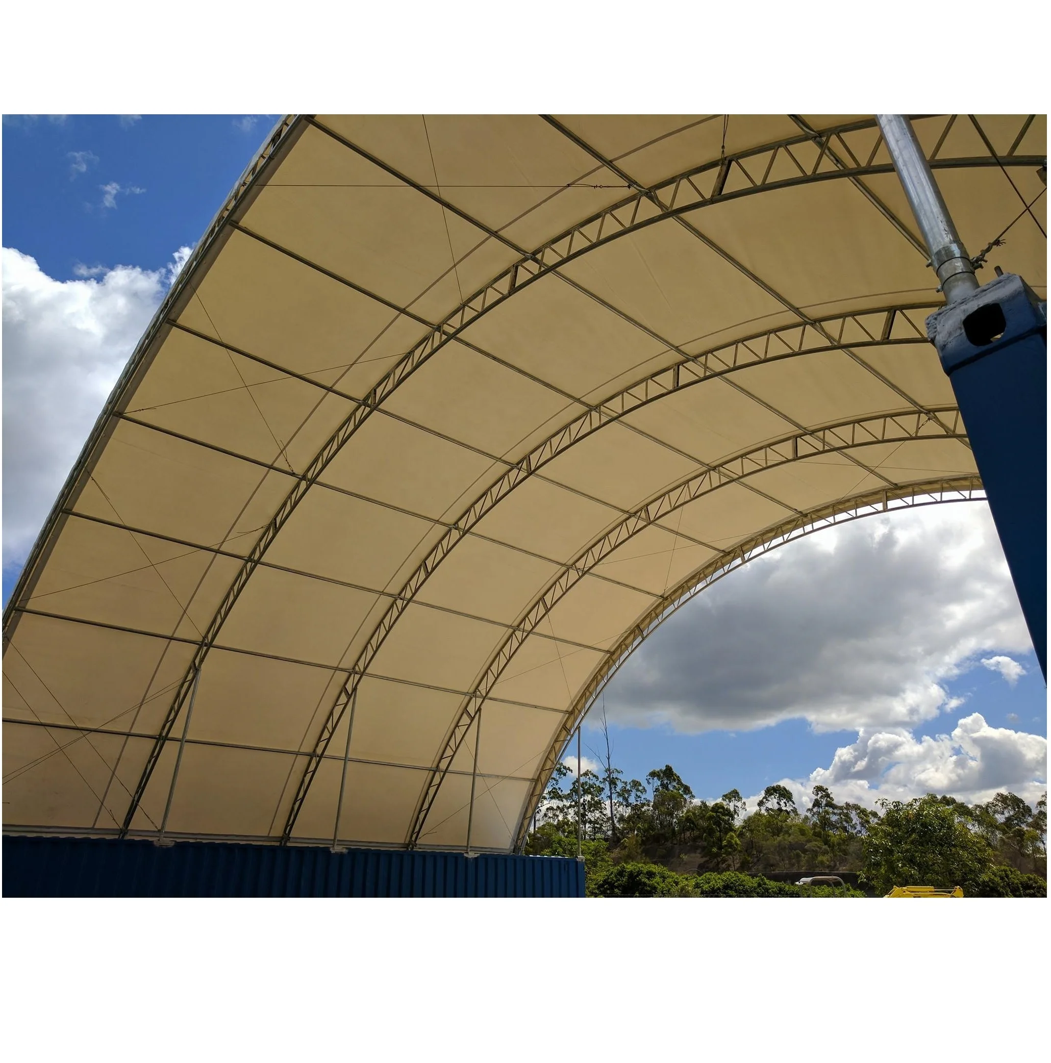 Suihe  40ft C4040S Double Trussed Container Dome Shelter