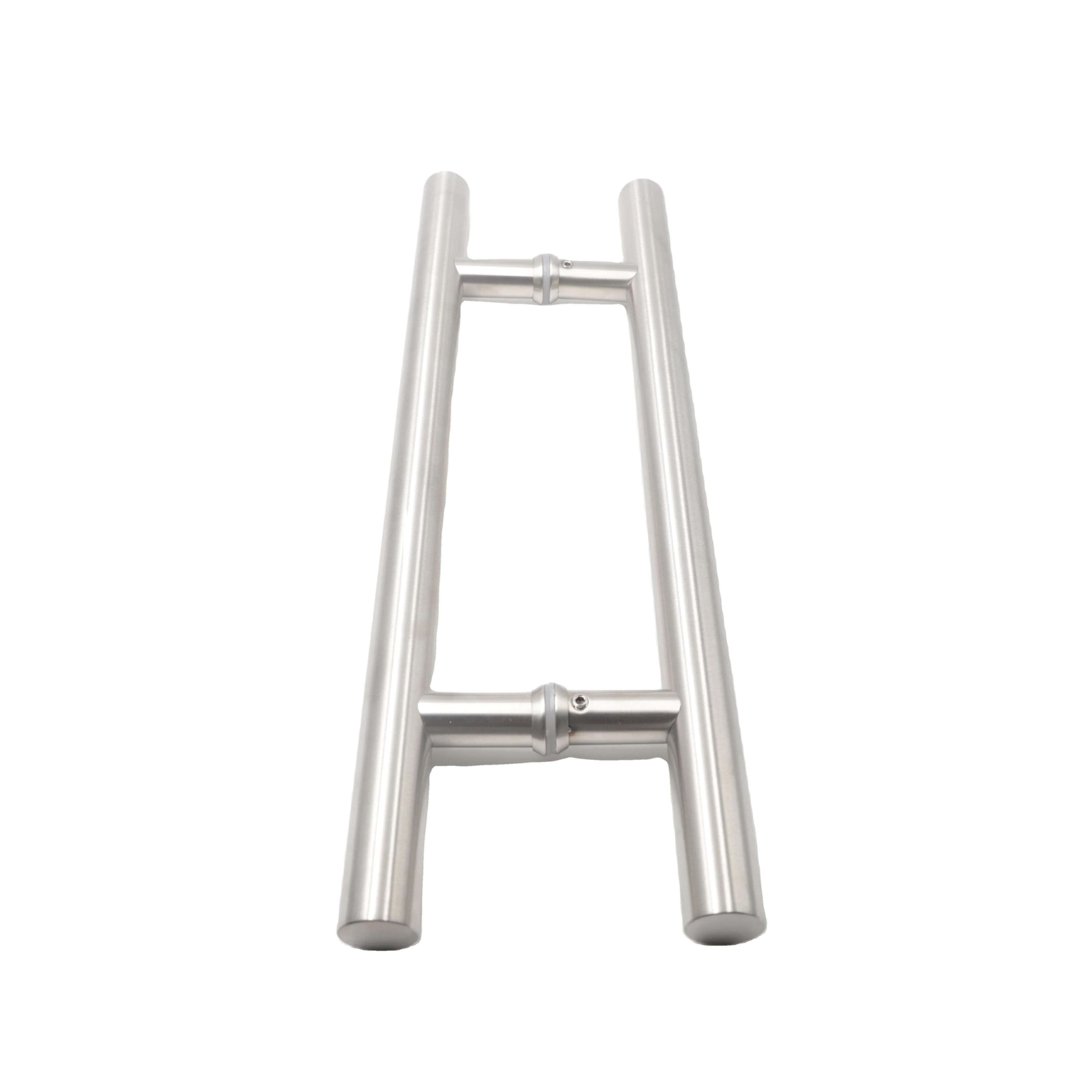 Competitive Factory Price Bathroom Sliding Pull Handle H Shape Glass Door Handle Stainless Steel 304 Shower Handle