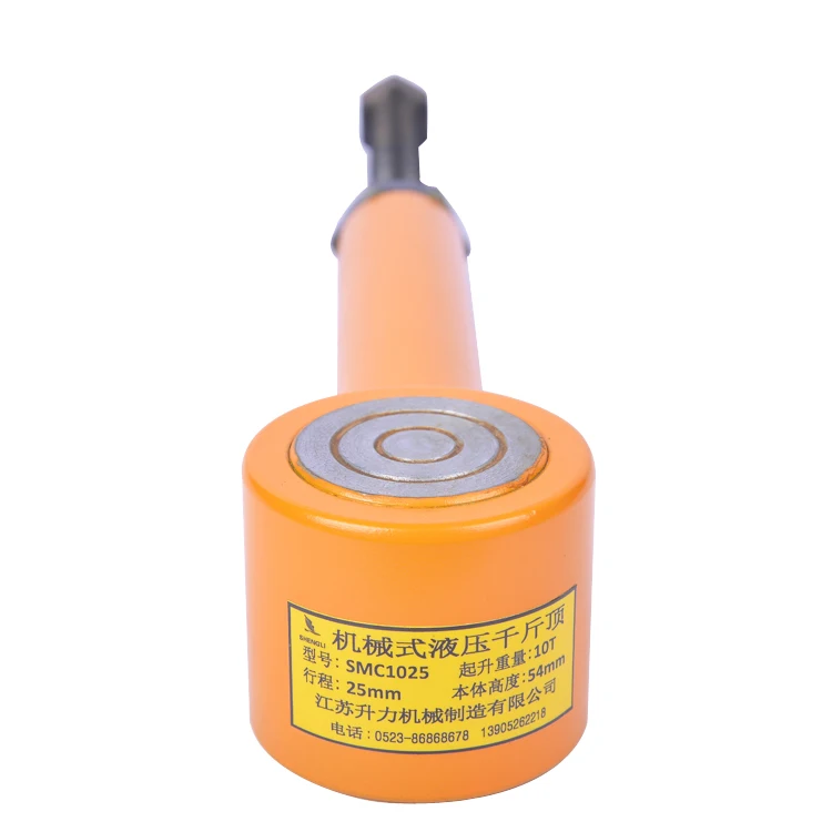 Hot Sale High Quality 10 Ton Small Mechanical Hydraulic Lifting Jack in Engineering