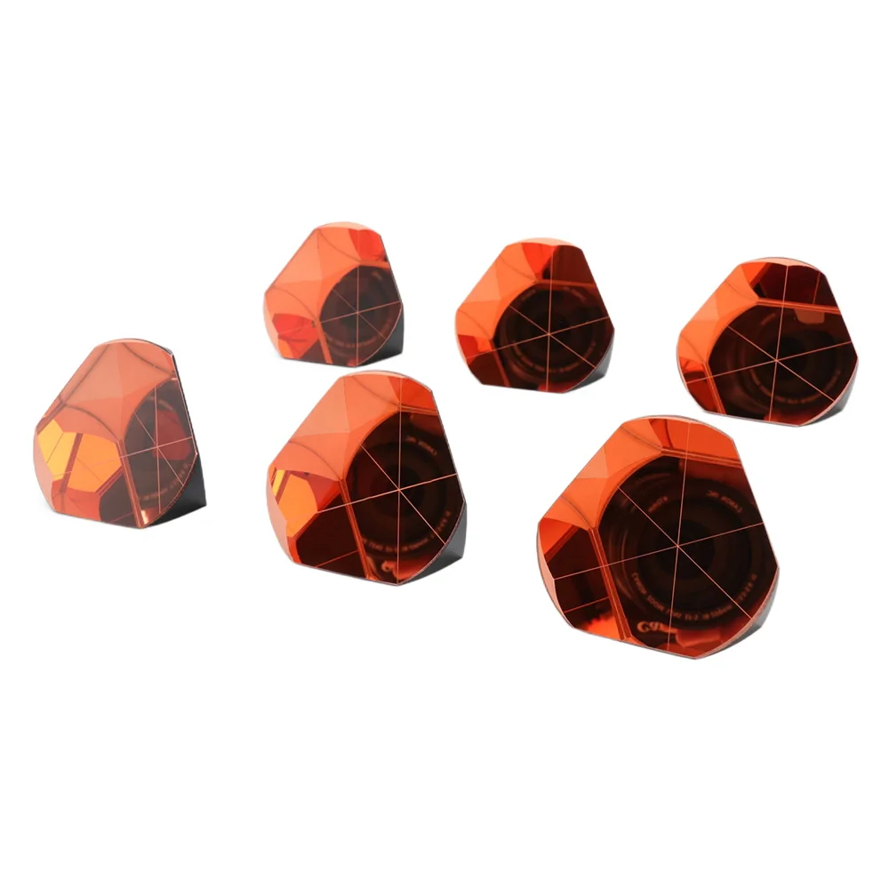 Copper Coated Optical Corner Cube Prism Plated 64mm, Corner Reflector For Surveying, G640L