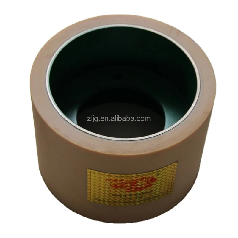 6inch rubber roll on iron drum for rice