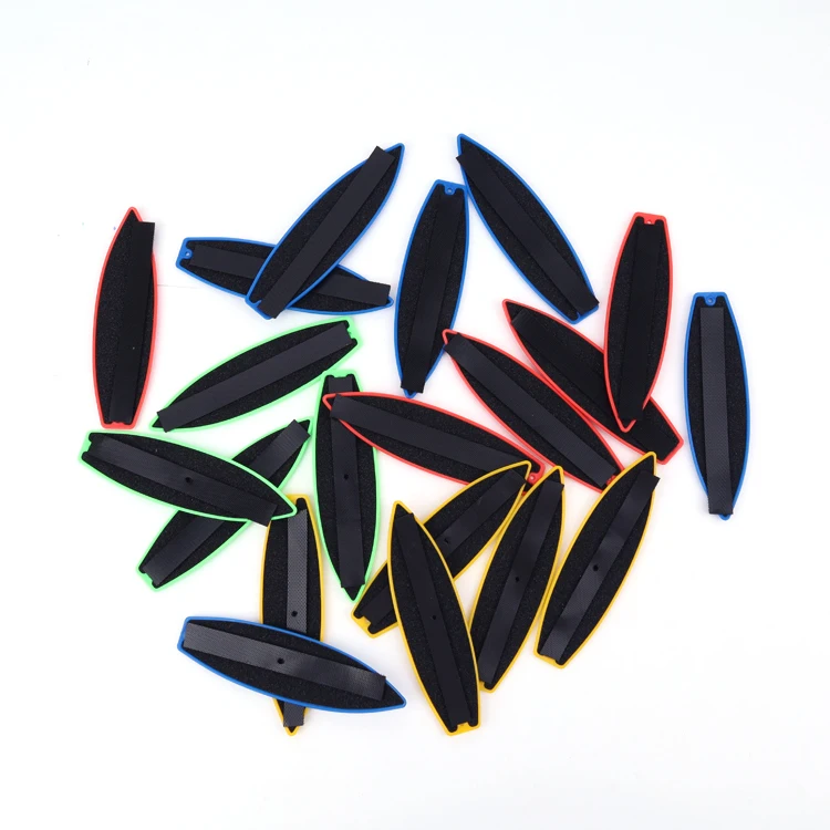 Zhoya 2022 New Plastic Tiny Fingerboard Surfing Car Wind Finger Tip Surf Board Mini Finger Surfboard Toy