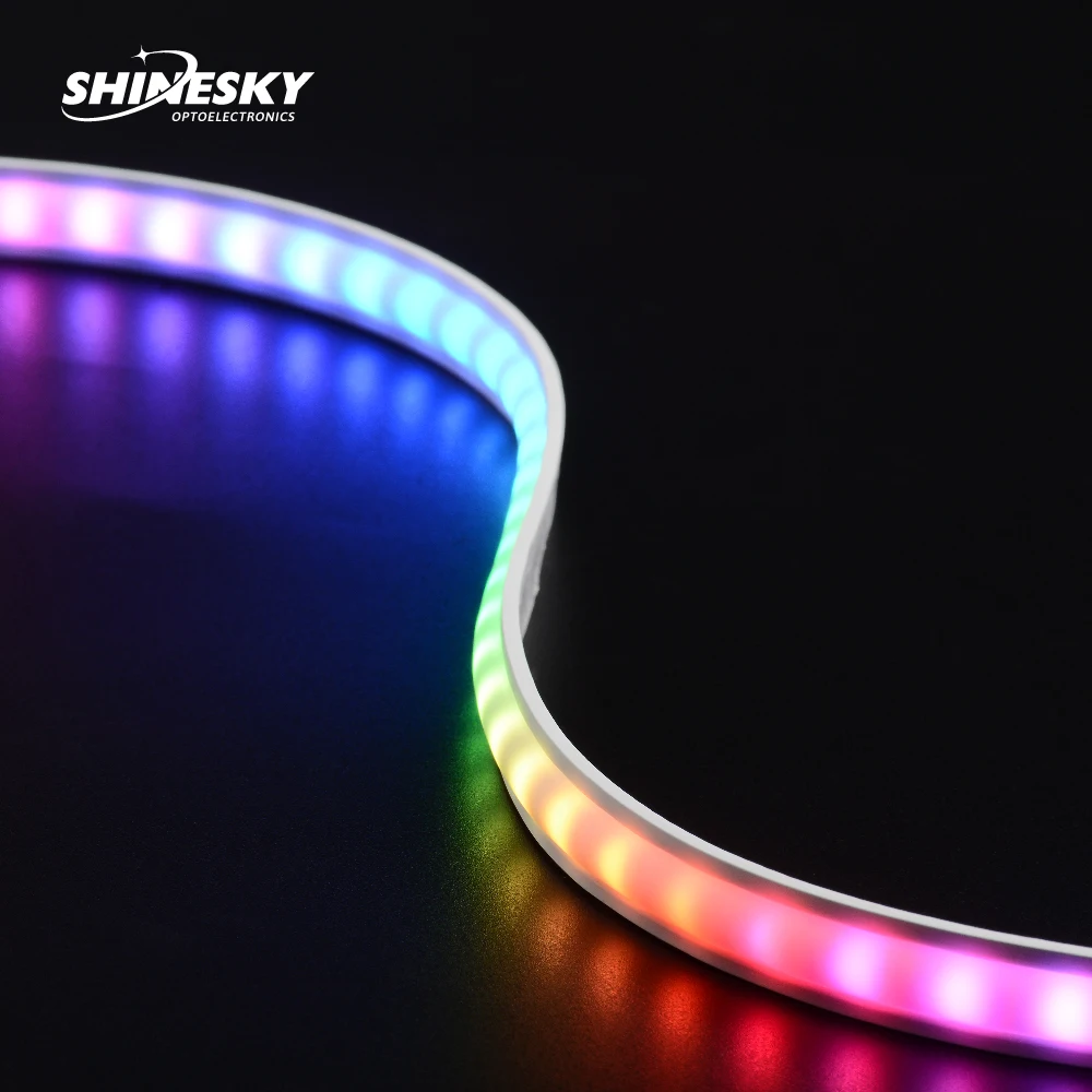 Яркая Светодиодная лента Shinesky 14 мм