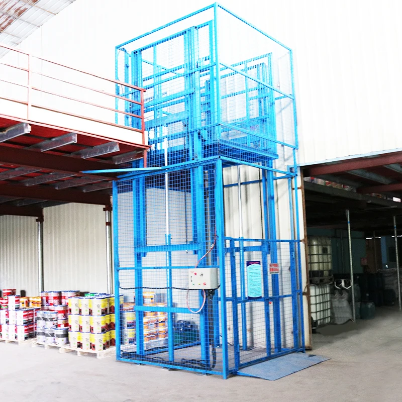 Заводской внутренний наружный рельсовый напольный подъемник для гидравлического оборудования, цена грузового подъемника