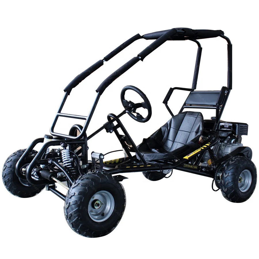 270cc 60km/h One Seat Adults 4 Wheels Amusement Park Go Kart with Roll Cage Options