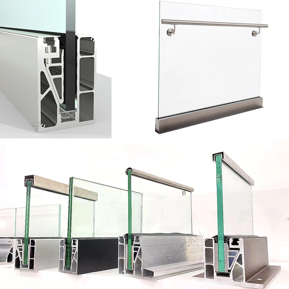 Aluminum handrail balustrades outdoor railing porch railing ideas