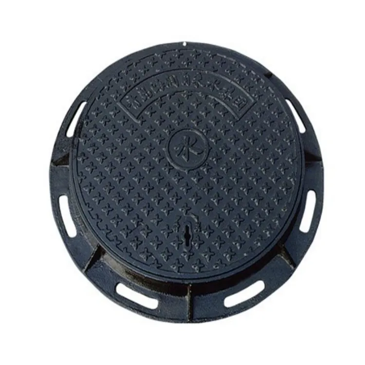 700* 900mm 800*900mm Coating Bitumen Negotiable Ductile Iron Manhole Cover Round Lid
