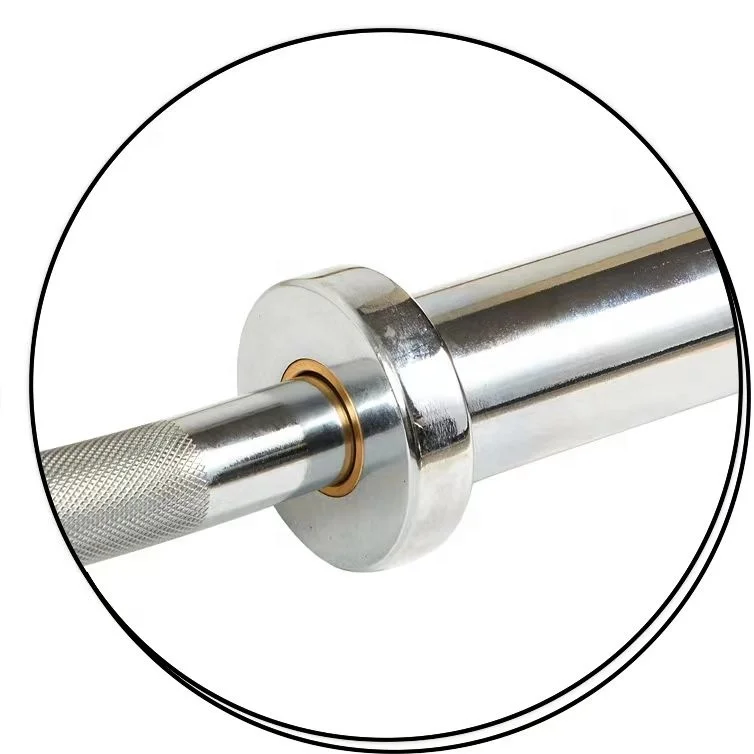 China Made Premium Barbell Bar Gym Accessories 2.2m Alloy Steel Weight Lifting Barbell Bar for Sale