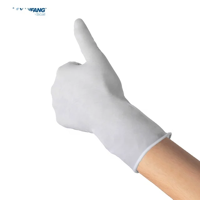Malaysia Examination Box 6 Mile Nitrile Gloves For Medical Laboratory use