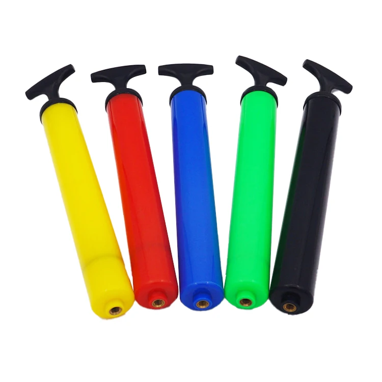 Маленький насос на присоске, резиновый насос для мячей, мячей, для уличных и комнатных занятий спортом, насос для черных мячей, 10 дюймов