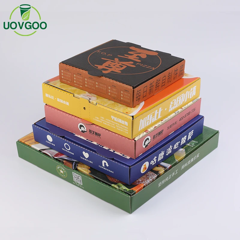 12 inch pizza box manufacturers biodegradable printing packaging box for pizza