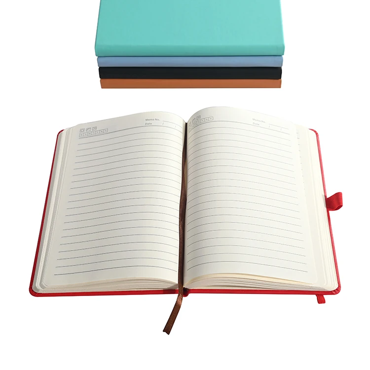 Personalized Logo B5 A5 A6 Plain Note Book PU Leather Soft Cover Custom Print Journal Notebook