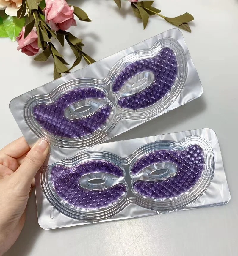 Dark Circle Eye Patches Custom Logo Eyelash Cooling Hydrogel Under Eye Patch Lash Moisturizing Gel Pads Eyepatch For Extension