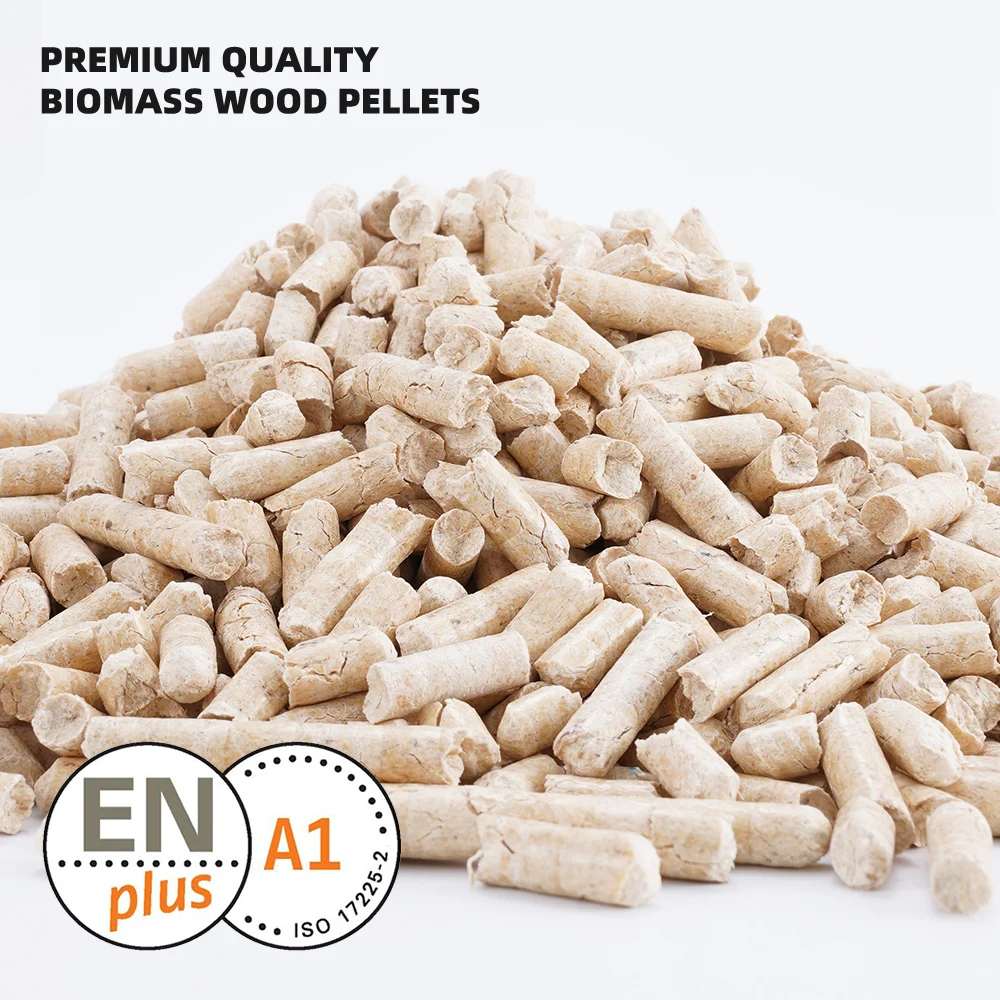 ENplus A1 Фабрика оптовая продажа дешевая сосновая древесина зерна энергия опилки частицы горения древесные гранулы