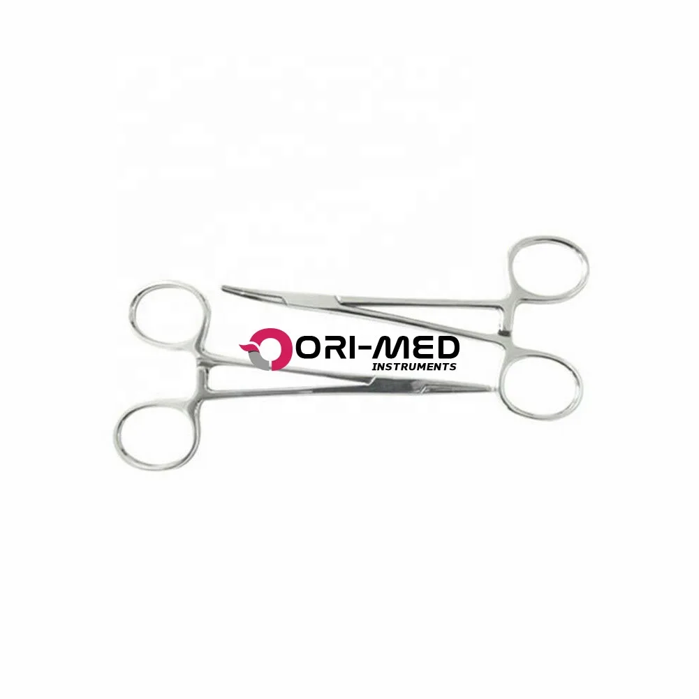  Изогнутые офтальмологические хирургические щипцы 12 5 см с лямкой на шее от комаров