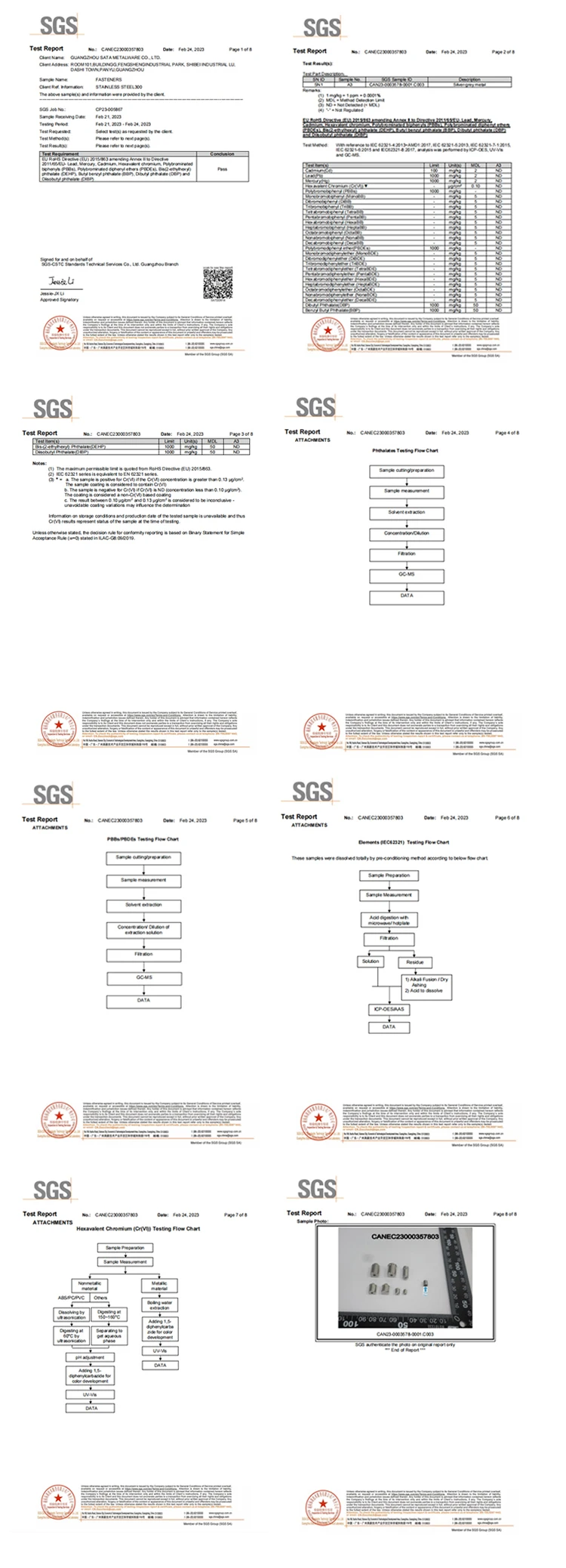 spring Ball plunger SGS