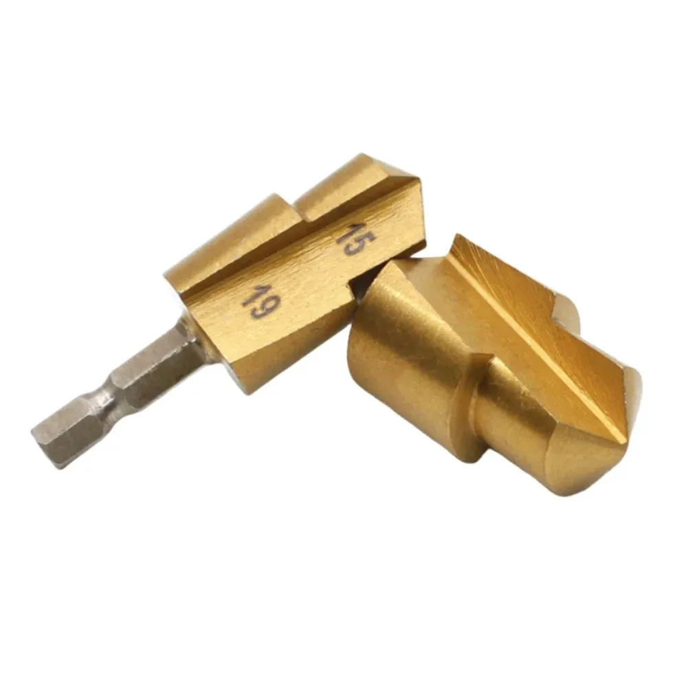 20 25 32 Hex Shank TiN Coated PPR Lifting Drill Bit for Water Pipe Reaming