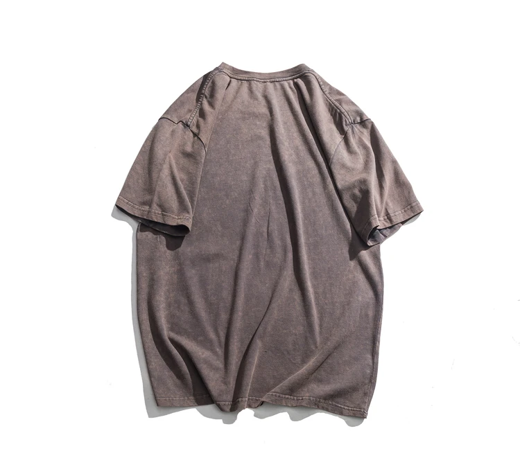 Футболка мужская летняя хлопковая, короткий рукав, модный Повседневный Топ, на заказ