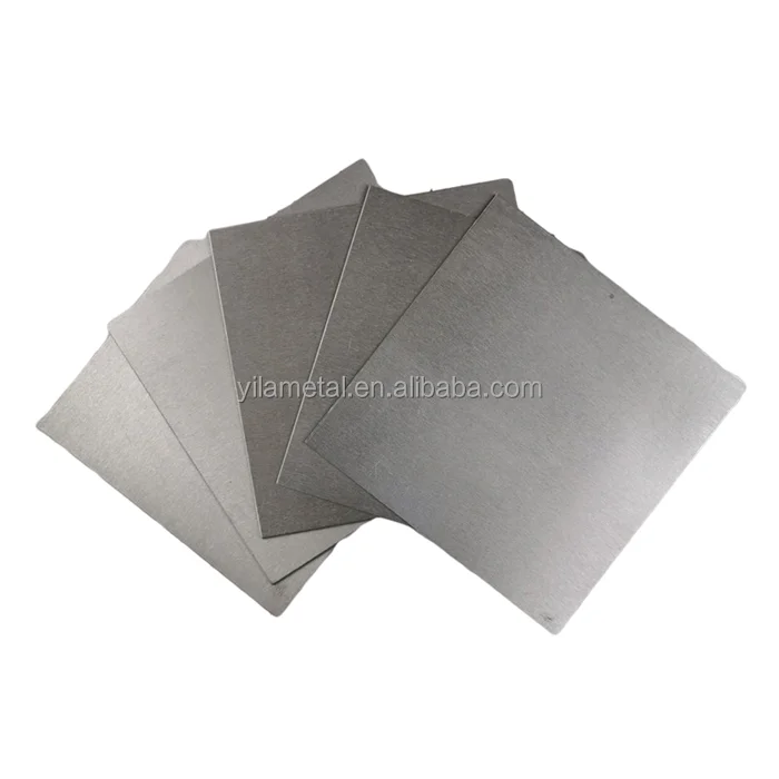 
Factory Supply 2mm 3mm thickness tungsten sheet metal price from China 