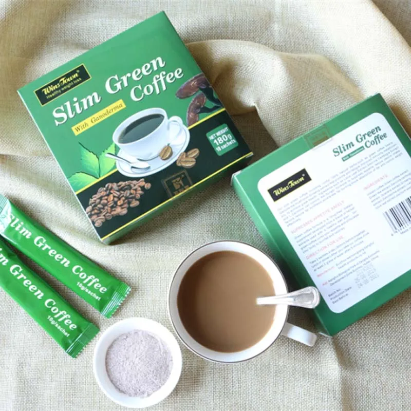 Private Label Best Weight loss coffee reishi bio herbal Ganoderma coffe Instant diet keto Slim green coffee for detox products
