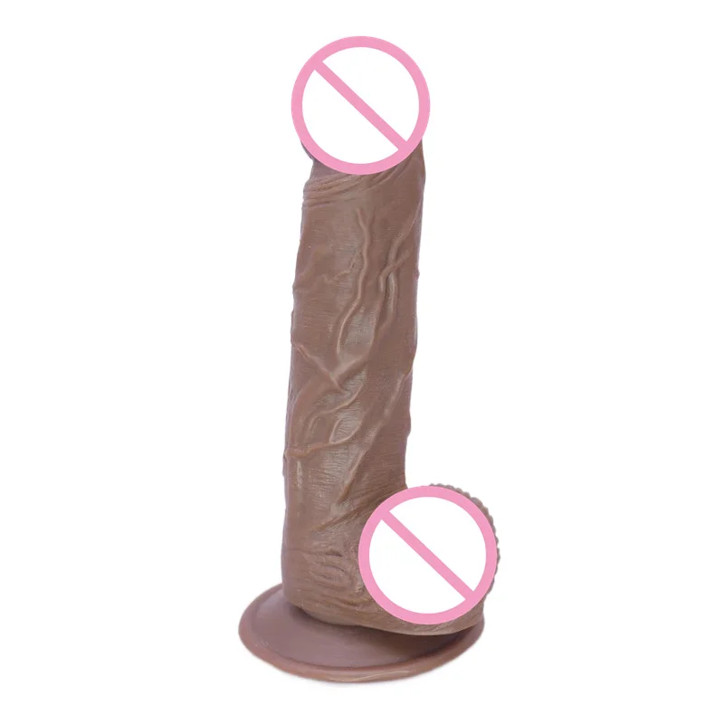 8.7 Inch Real PVC Huge Big Penis Sex Dildo Adult Toy Strong Suction Cup Make Your Hands Free Love dildo sex toy for woman
