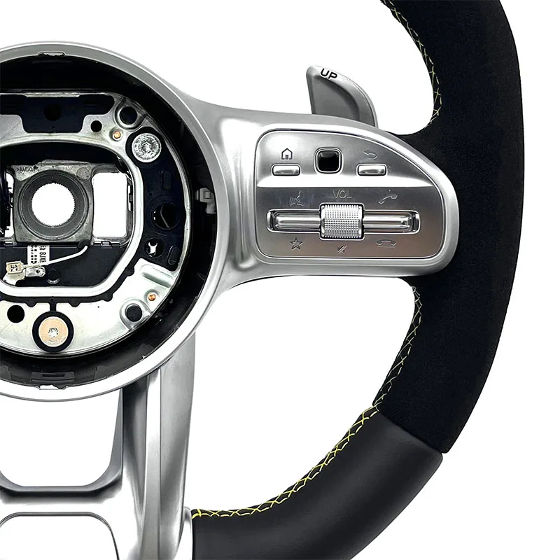 For Mercedes Benz A GLA B GLB C GLC E GLE CLS 2019-2023 custom sports model handle steering wheel modification ZC-809-P52-F