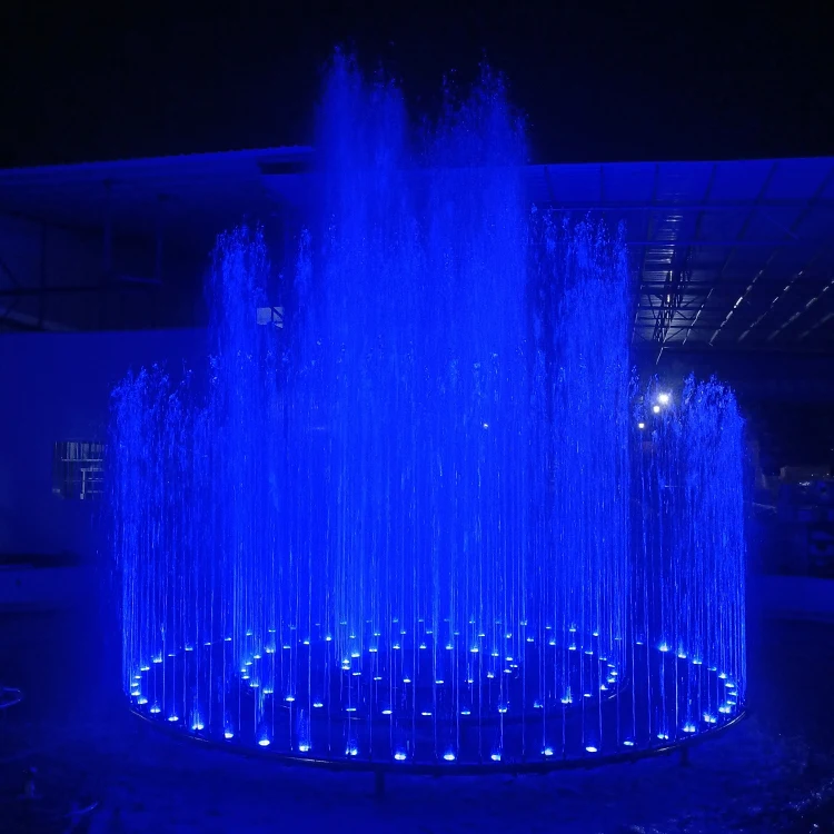 Custom Program Controlled 5M Outdoor Garden Round Shape Modern Dancing Music Water Fountain