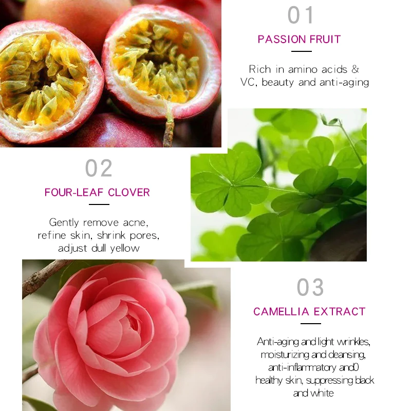 SPA hyaluronic acid serum passionfruit face mask jelly rubber mask powder facial mask Antioxidant and anti-inflammatory