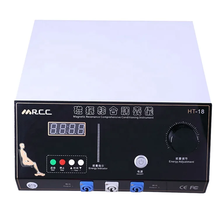 Infared heat belt Magnetic Resonance blood circulation stimulator health machine