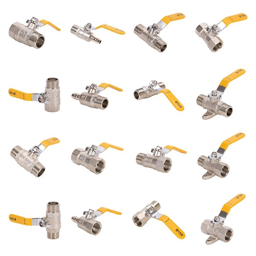 Brass Gas Cock Ball Valve Wholesale Natural Gas Control Ball Valve
