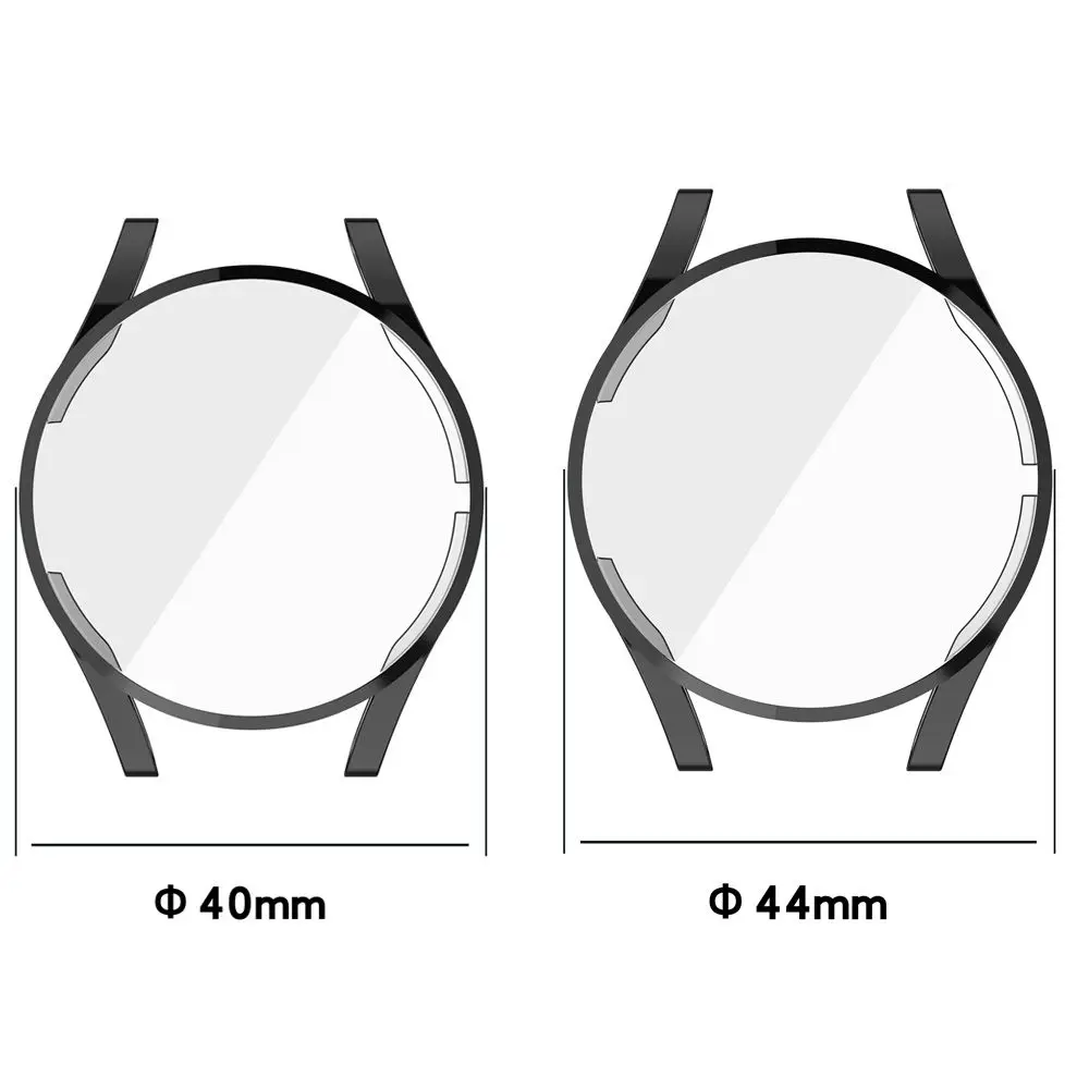 Мягкий защитный чехол для Samsung Watch 4 40/44 мм стильные чехлы часов из ТПУ в полной