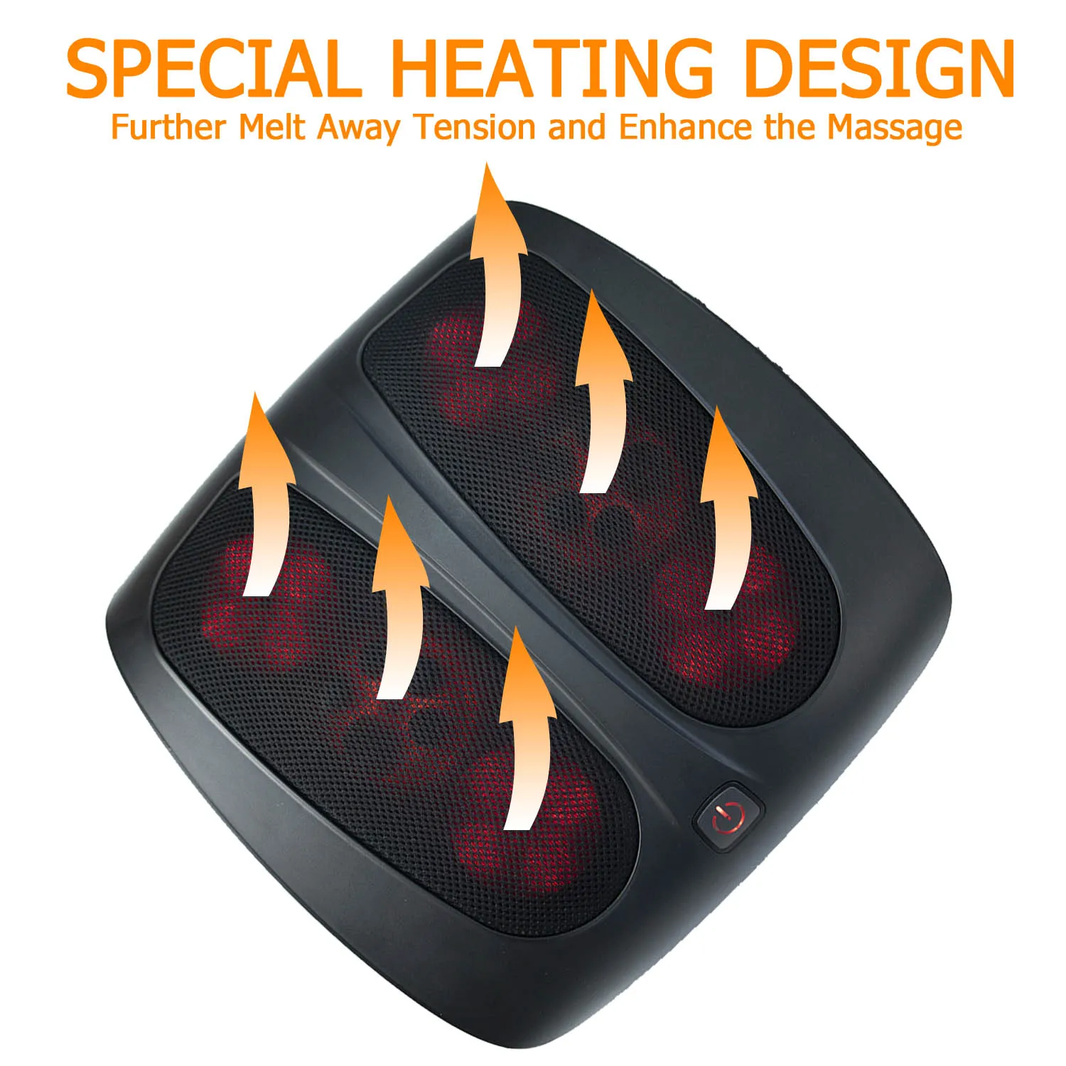 COMFORTLIFE Shiatsu Acupuncture Foot Warmer Massager Korea Massage Shoes Roller Wood Machine For Feet Massage