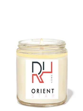 R&H High Quality Christmas Cake Palo Santo Customized Fragrance  Private Label Crafted Scented Candle