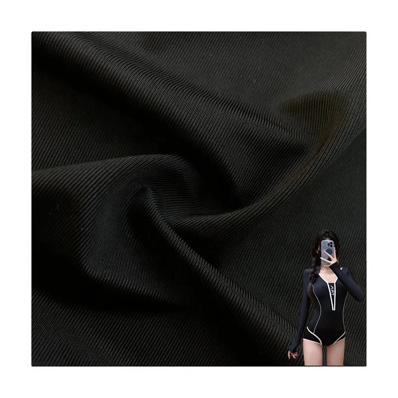 Пользовательский Водонепроницаемый УФ влагоотводящий upf 50 88 полиэстер 12 спандекс Купальник 4 направления стрейч лайкра ткань