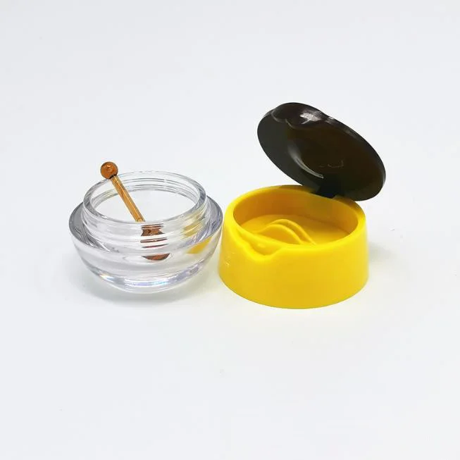 Empty Honey Pot Bee Balm Sleeping Lip Scrubs container for DIy Lip balm