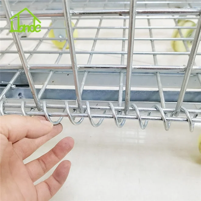 Подгонянная оцинкованная проволочная сетка складская клетка для хранения, которая может предоставить образцы