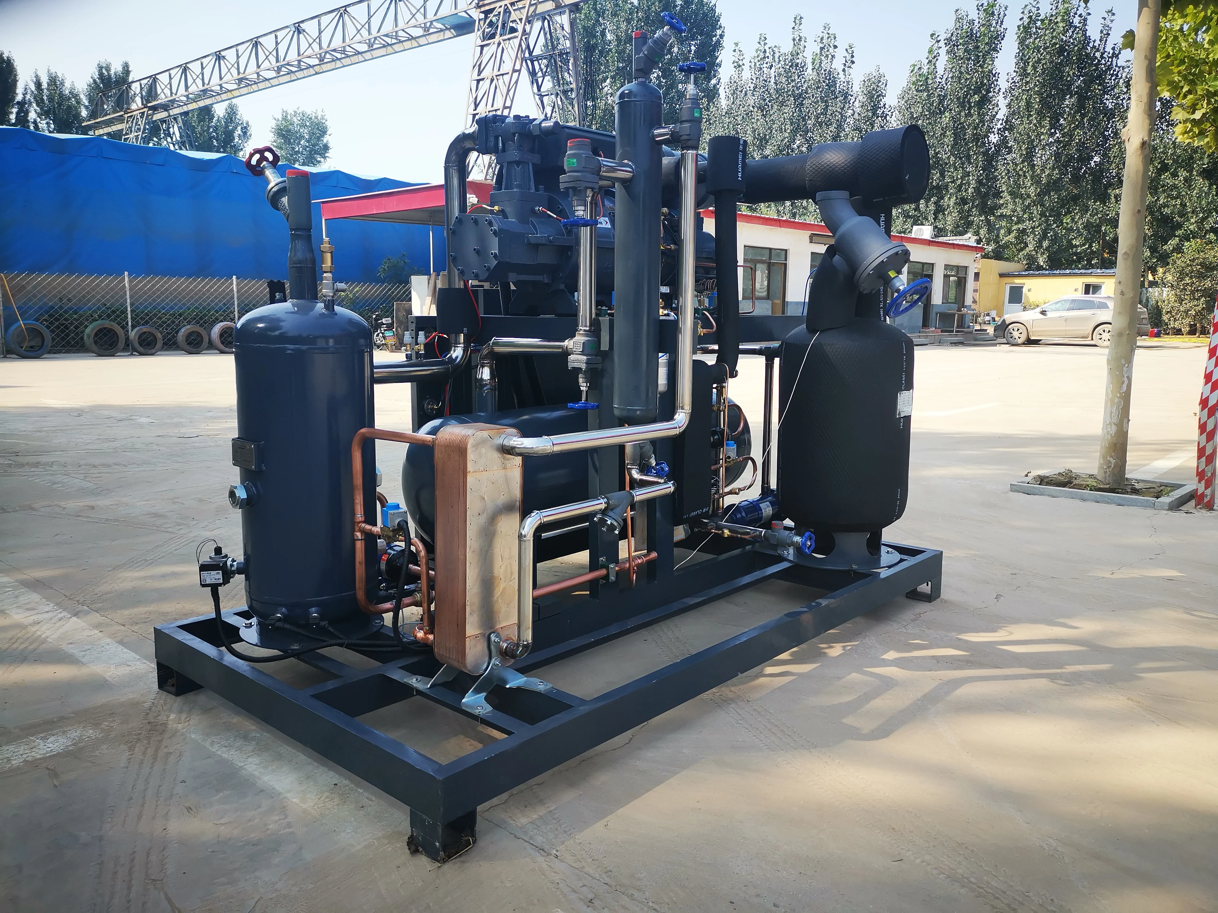 Wholesale Cheap Monoblock Condensing Unit Low Temp Screw Compressor Condensing Unit For Fusheng