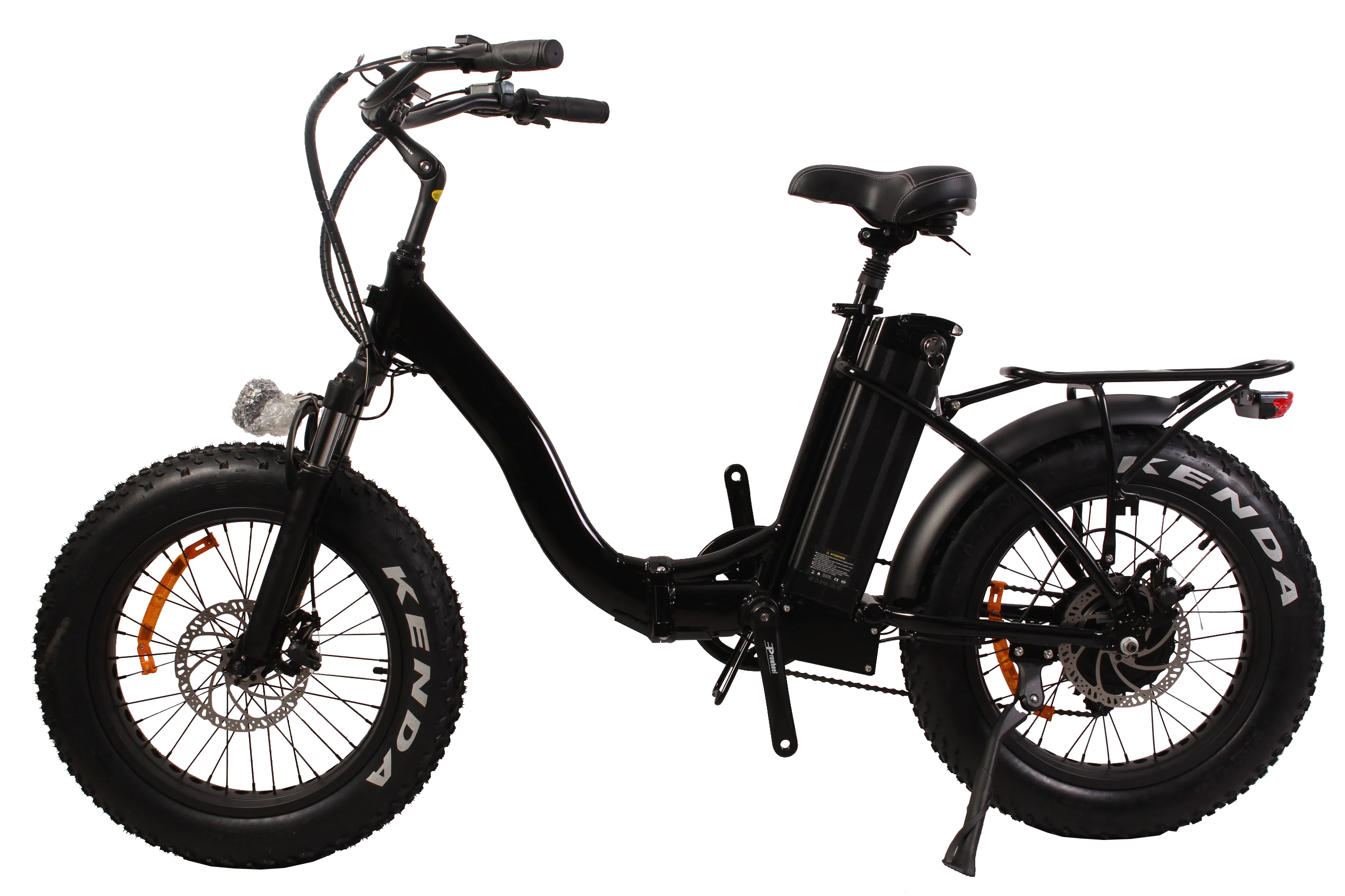 750W Fat Tire Electric Bike for Adults 48V 15Ah LG Battery E 20*4.0 Step Thru Bikes