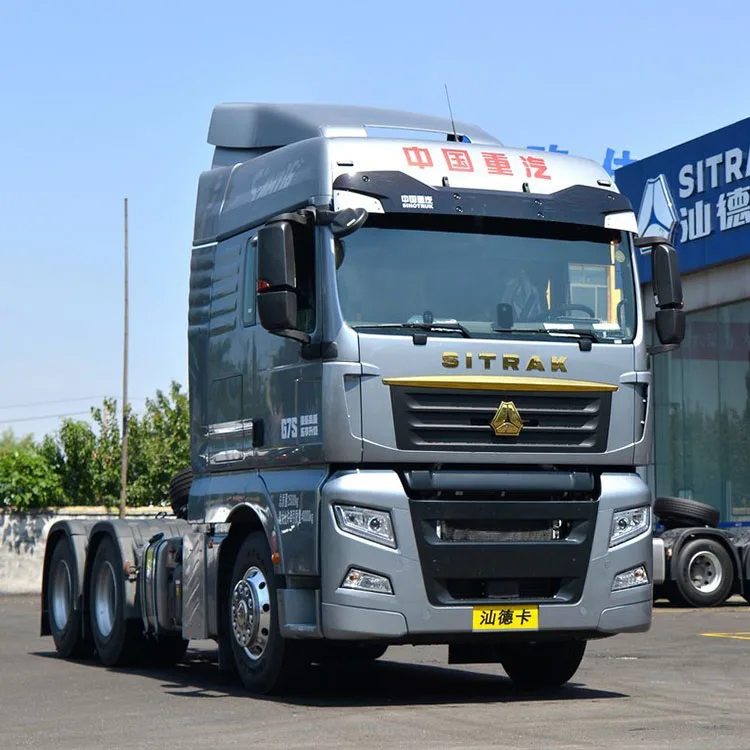 Used Sitrak C7h 4x2 6x4 Tractor Truck 480hp Euro 4 Euro 5 10wheel Tractor Head Truck for Sale