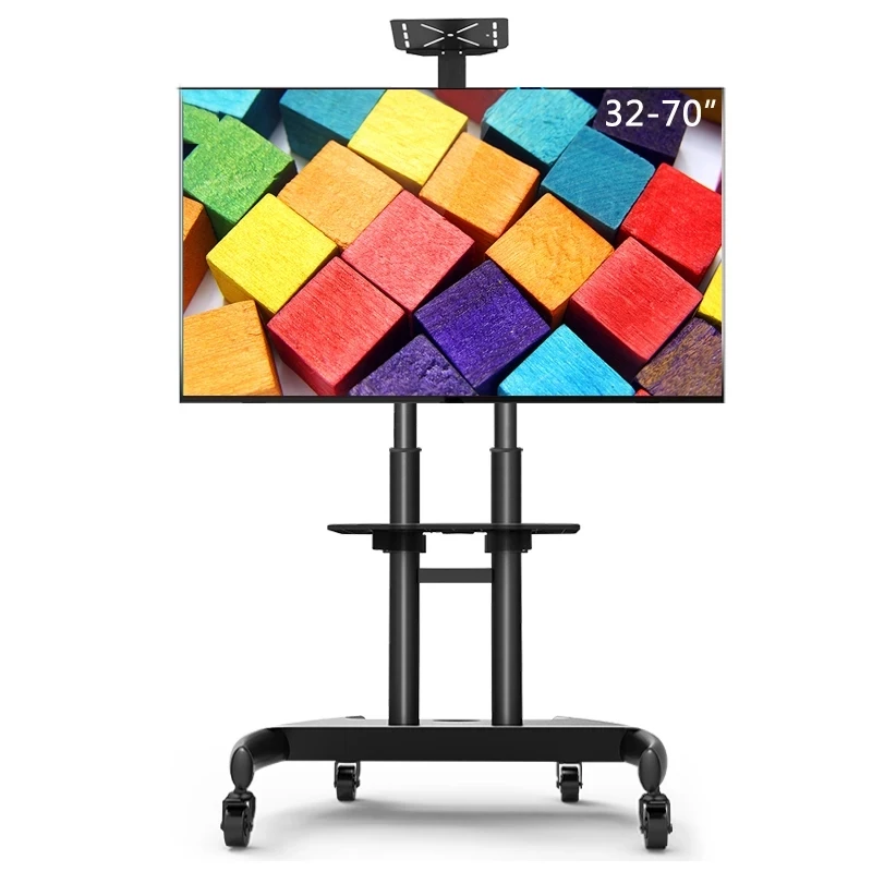 TV Carts Stand With Wheels for 32'-65' screen TV rack TV Cart Trolley Mobile