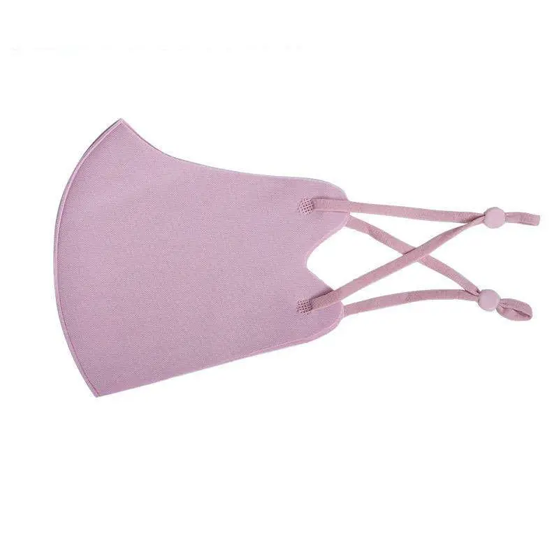 Custom Logo High Quality Washable Cloth Fabric Black Face Mask Adjustable Facemask Adult kids Party Masks