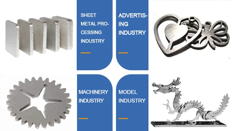 China Manufacturer Best Price High Precision Auto Fiber Laser Metal Cutting Machine
