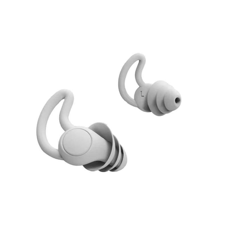 silica gel earplug for sound insulation and noise reduction sleep noise prevention