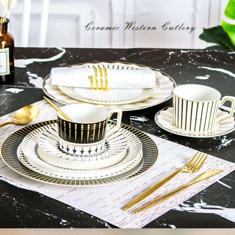 Fine bone china diner set ceramic crokery sets dinnerware